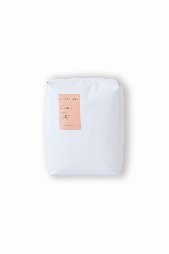 Ceremony Coffee Roasters - Destroyer Espresso Blend - Specialty Whole Bean or Ground Coffee- 2lb Bag (Espresso - Fine Grind)