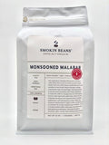 Smokin Beans 2-Pound India Monsooned Malabar Freshly Roasted Coffee Monsoon Processing Espresso Roast Premium Whole Bean Specialty Coffee
