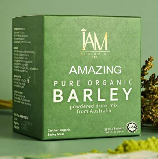 IAM Amazing Pure Barley Powdered Drink Mix from Australia-3 Boxes