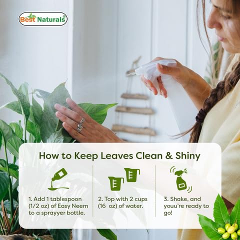 Best Naturals 100% Pure Neem Oil 100% Cold Pressed and Unrefined - 68 OZ (2000 ML)