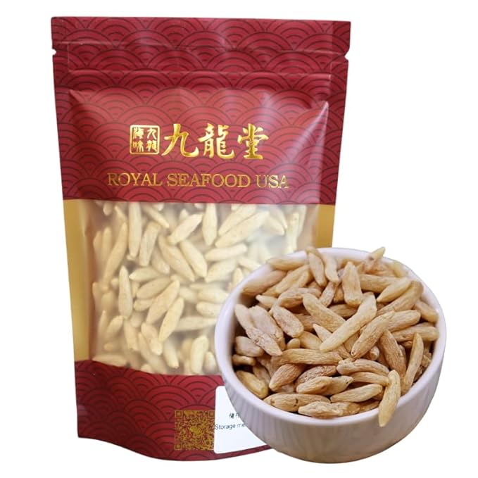 Royal Seafood USA Premium selected Ophiopogon Mai Dong 225g Herbal tea Moisturize the lungs 九龍堂 精选麦冬粒 润肺清心 泡水喝225g
