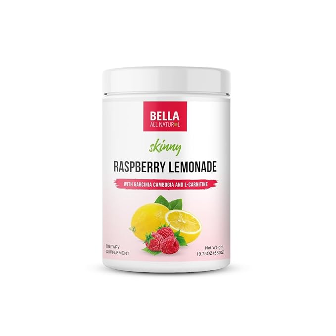 Bella All Natural Skinny Lemonade - Raspberry Flavor 560g