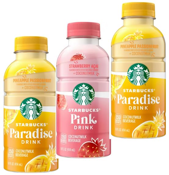 Dunkin' Original Iced Bottled Coffee Drink 13.7 fl oz + King Combos QR Code and (Pink &amp Paradaise (1 pink 2 Paradaise))