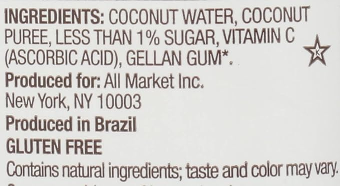 Vita Coco Coconut Water 33.8 Fl Oz | Pressed | Pack of 5