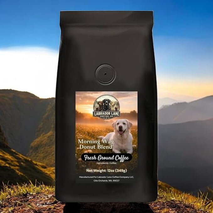 Morning Wag Donut Blend - Premium Small Batch Coffee - 12oz