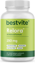 BESTVITE Filler-Free Relora 250mg (120 Vegetarian Capsules) – Clinically Researched – No Stearates – Vegan – No Fillers – Supports The Management of Occasional Stress*