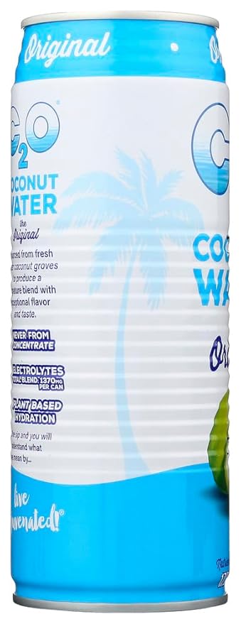 C2O Pure Coconut Water 36x 17.5 Oz