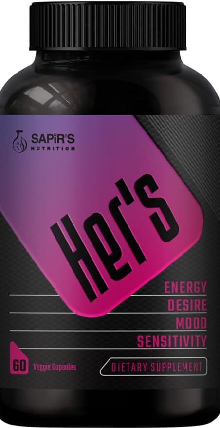 Female Libido Booster for Women - Increase Passion Desire &amp Excitement - Relieve Stress Reduce Dryness &amp Heighten Sensitivity Her's Hornygoatweed Energy Supplement for Women in the Mood Enh