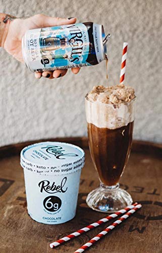 Virgil’s Zero Sugar Root Beer Great Tasting Zero Calorie Keto Friendly Soda (24- 12oz cans)