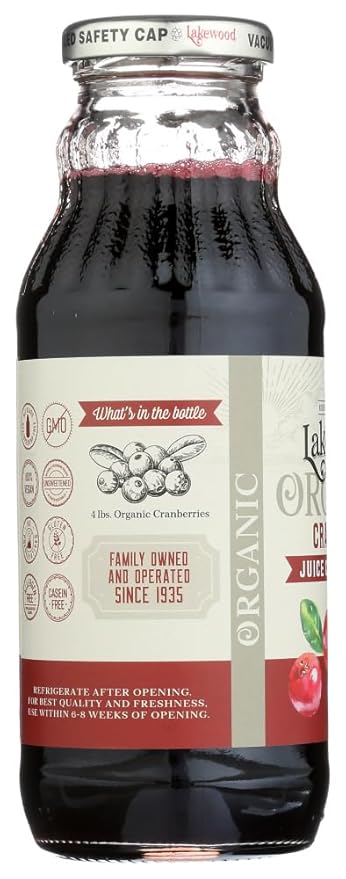Lakewood - Organic Cranberry Concentrate - 12.5 oz.