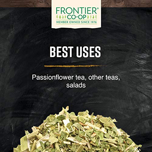 Frontier Co-op Passion Flower Herb Cut and Sifted - Kosher | 16 Ounce (Pack of 1)