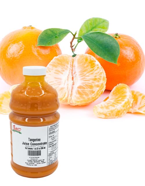 Nature Blessed 100% Pure Tangerine Concentrate - 1 Quart (1/32 fl oz bottle) Applications: Home Wine Making Home Brewing Distilling Mead Jelly Production