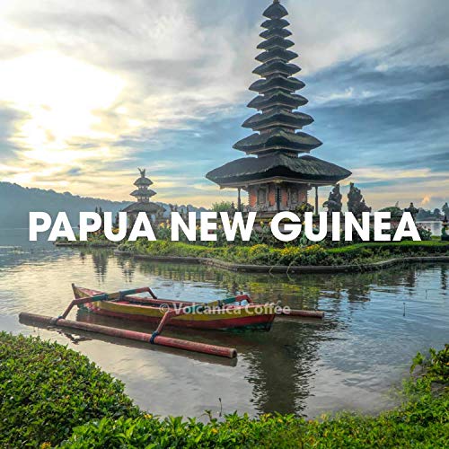 Papua New Guinea Coffee Ground Fair Trade Fresh Roasted 5 lbs