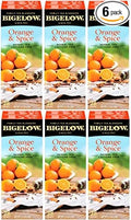 Bigelow Orange Spice Tea 28 Count (Pack of 6)