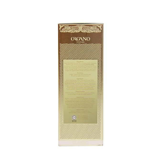 ORGANO Cafe Supreme 100% Ganoderma Lucidum with Ginseng (20 Sachets)