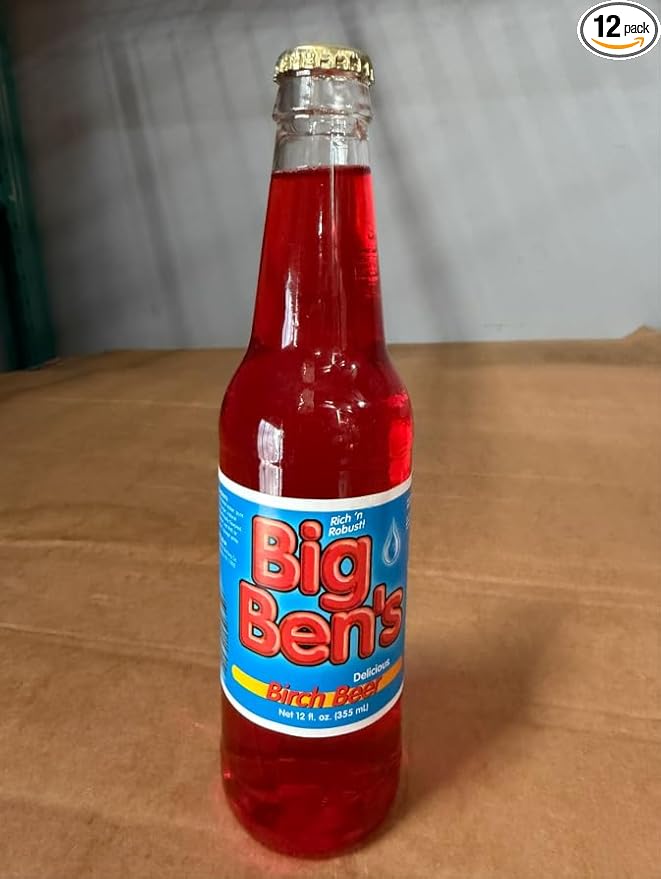 Big Ben's Ginger Ale - 12 OZ (12 Glass Bottles)