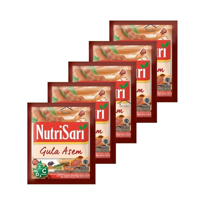 NutriSari Gula Asem Tamarind Sugar Instant Drink Powder 10-ct 110 gram
