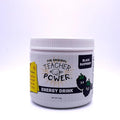 Teacher Power (The Original) Sugar Free Energy Drink 70/servings per Jar 100mg Caffeine with B Vitamins (Black Raspberry)