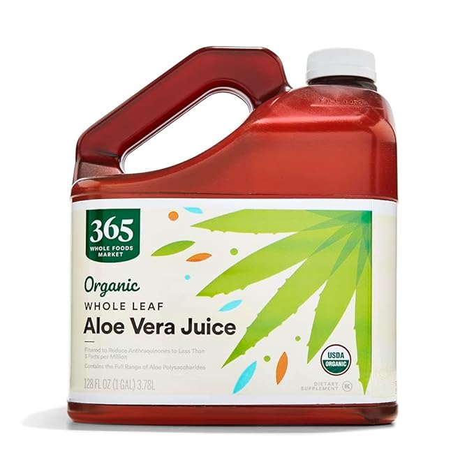 365 by Whole Foods Market Organic Whole Leaf Aloe Vera Juice 128 Fl Oz