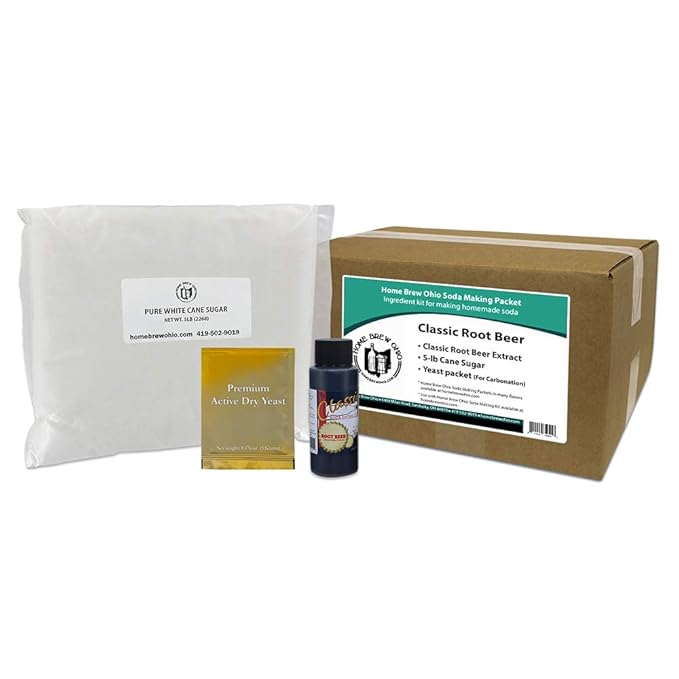 Home Brew Ohio Soda Making Packet-Classic Root Beer