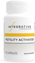Integrative Therapeutics Motility Activator – GI Motility &amp Gut Health Support Supplement* - Dairy-Free &amp Gluten-Free - 60 Capsules (60 Servings)
