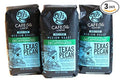 HEB Cafe Ole Whole Bean Coffee 12oz Bag (Pack of 3) (Decaf Texas Pecan - Medium Dark Roast (Full City))