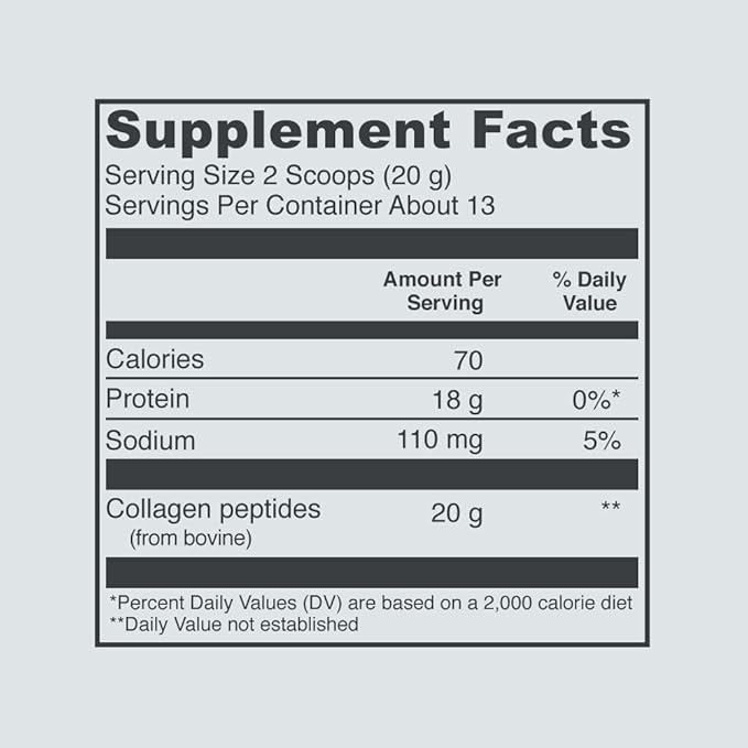 Vital Proteins Collagen Peptides Powder Unflavored 9.33 OZ Collagen Pills 120 Capsules