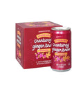 Sparkling Cranberry Ginger Brew Beverage 4 cans 8.45oz each (4 Cans Cranberry Ginger)