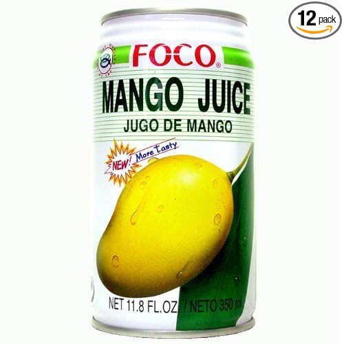 Foco Mango Juice 11.8 Oz (12 Pack)