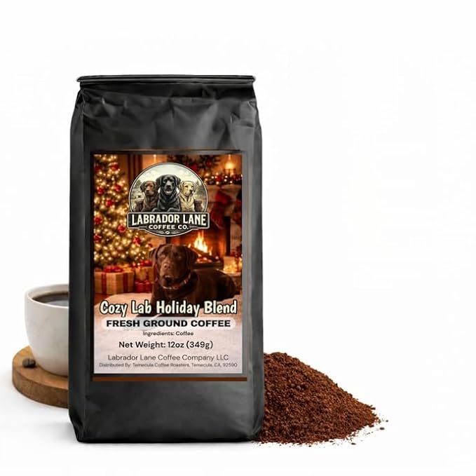 Cozy Lab Holiday Blend - Premium Small Batch Coffee - 12oz