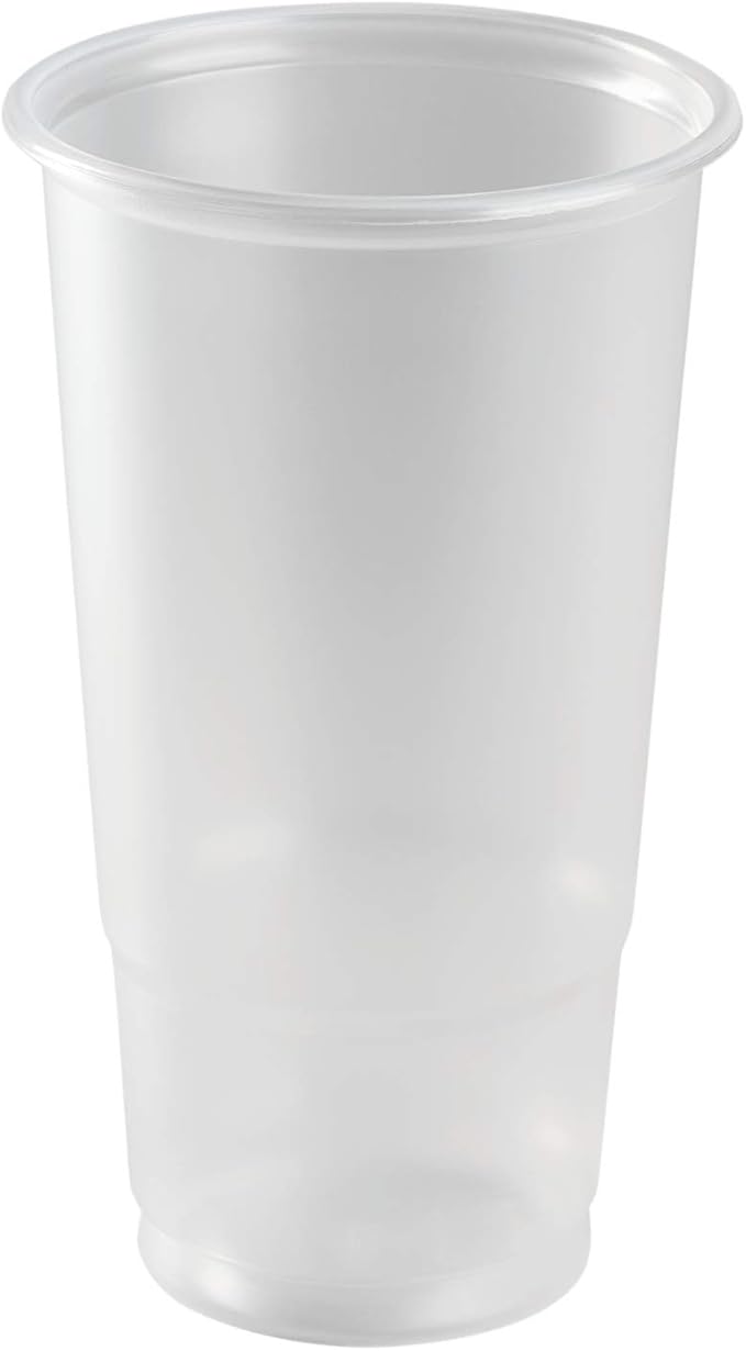 Karat [32oz - 600 ct] PP Plastic Cold Disposable Plastic Cups 104.5mm Diameter BPA Free &amp 100% Recyclable (C-KPP32)