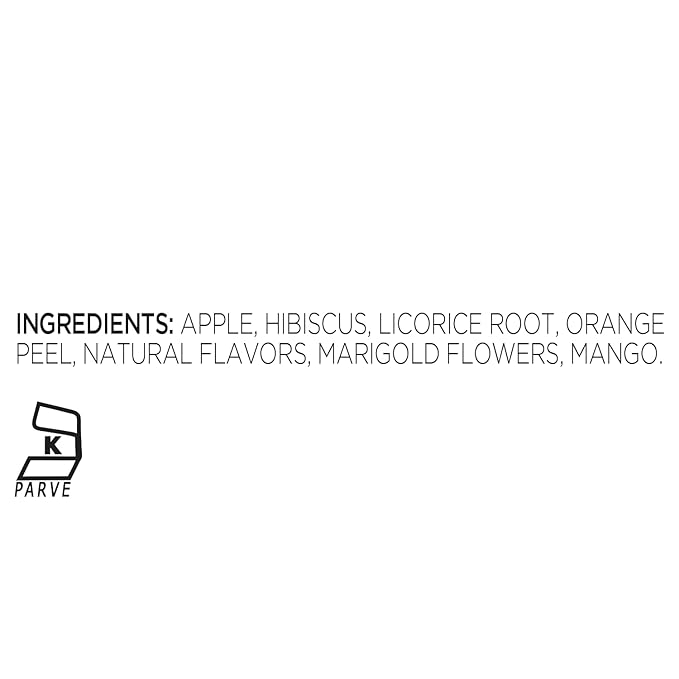 Tea Forte Mango Citron Premium Loose Leaf Caffeine-Free Herbal Tea Blend Canister Makes 35-50 Cups