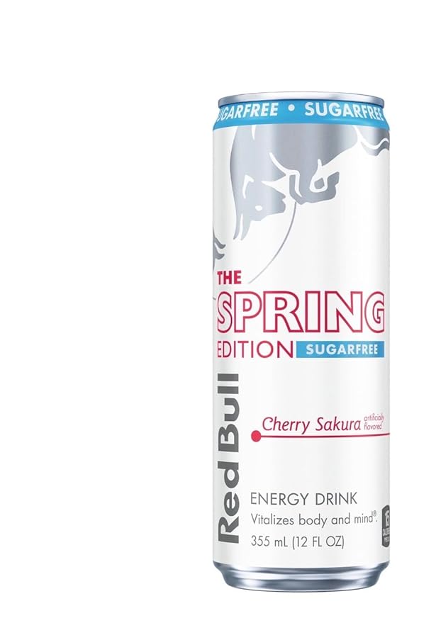 Spring edition Cherry Sakura sugar free energy drink