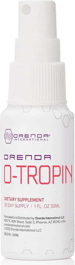 Orenda O-Tropin - Wellness Boost for 30+ with Amino Acids Botanical Extracts and Liposomal - Supports Vitality and Sleep with PharmaGABA - 1 fl oz