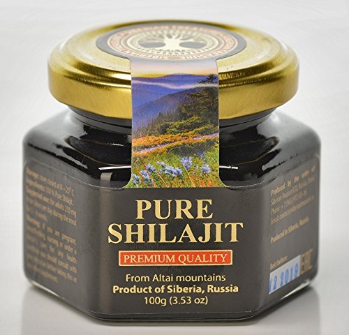 Pure Authentic Shilajit Siberian Mumijo Resin 100 grams 3.5 OZ