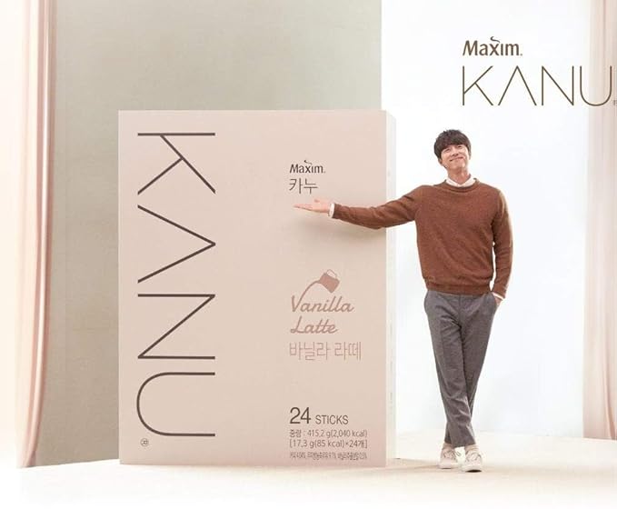 Maxim KANU Tiramisu Latte 24 Sticks Vanilla Latte 24 Sticks