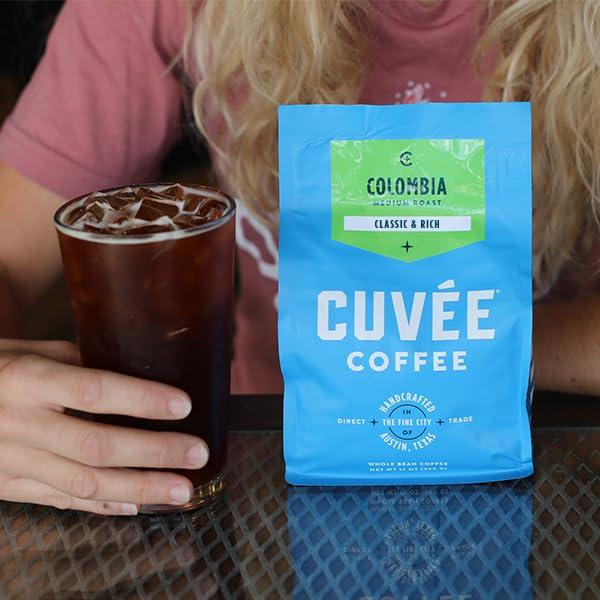 Cuvée Coffee Ground Colombia 12 oz (Pack of 6)
