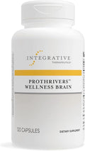 Integrative Therapeutics ProThrivers Wellness Brain - Brain Health Support Supplement for Adult* - Includes Lion’s Mane Mushroom - Vegan Gluten-Free &amp Dairy-Free - 120 Capsules (60 Servings)
