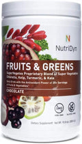 NutriDyn Fruits and Greens Super vegetox Proprietary Blend of Super vegetables Chlorella Kelp Turmeric &amp Kale Certified Organic 306.4 Grams