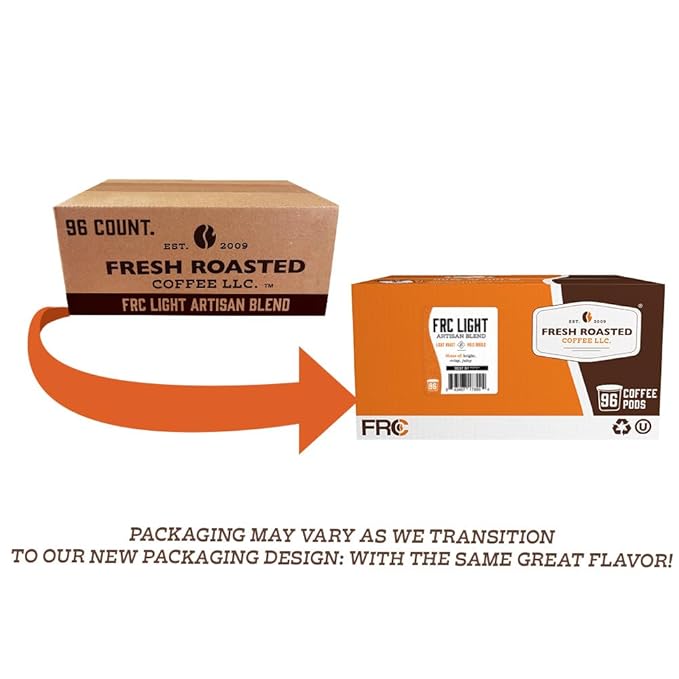 Fresh Roasted Coffee Hazelnut Flavored Coffee Pods 96 Count