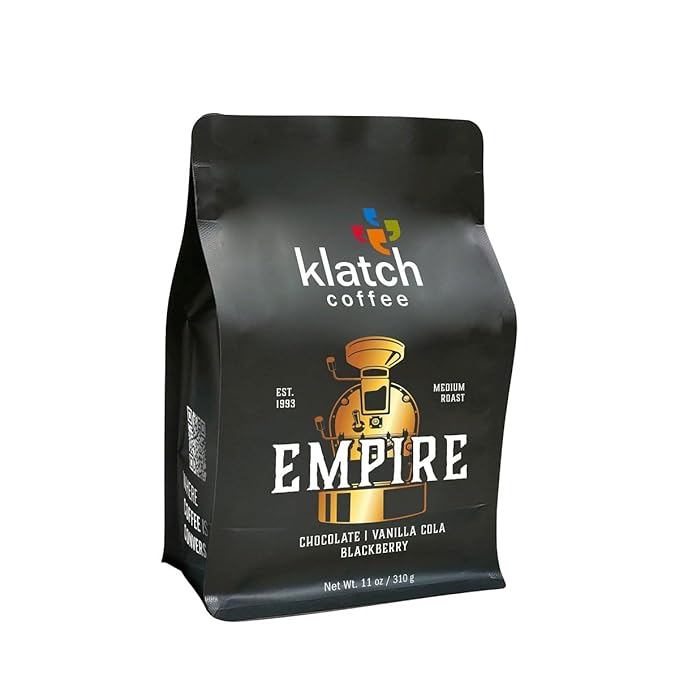 Empire Blend - Roasted by Klatch Coffee - Freshly Ground Coffee - 310 Gram Bag