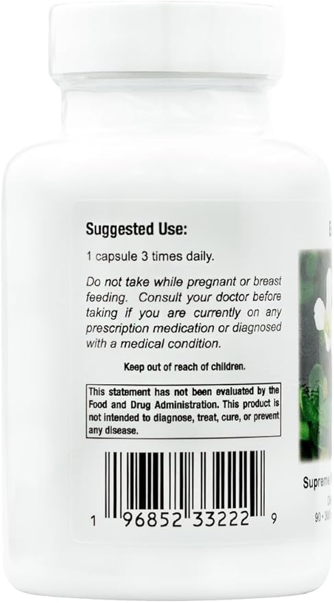 Supreme Nutrition Products Bacopa 90 Pure Bacopa Herb Vegetarian Capsules (Pack of 2)