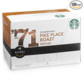Starbucks Pike Place Roast Coffee 120 K Cups