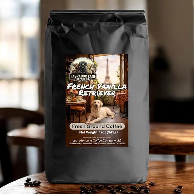 French Vanilla Retriever Flavored Small Batch Premium Coffee - 12oz
