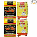 Yaucono &amp Cafe Crema Puerto Rican Ground Coffee Bundle – 4 Bags Total (2 x 14 oz Yaucono 2 x 14 oz Cafe Crema) – Medium Roast Traditional Grind Smooth &amp Balanced Flavor