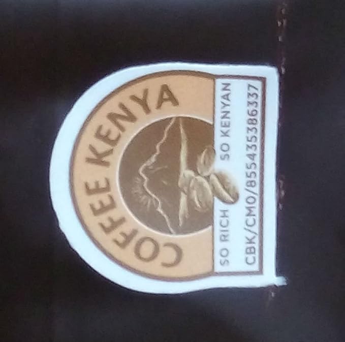 Kenya AA Espresso Ground Coffee - Perfect Dark Roast Craft Coffee. Fair Trade Single Origin Kenyan Coffee with verifiable Coffee Kenya Mark of Origin by Java House Africa (13.23 oz)