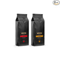 Abbotsford Road - Specialty Coffee Variety Pack Espresso Gourmet Roasted Coffee Beans Ideal for Cold Brew Drip Aeropress Pour Over or Percolator Includes Two 12oz Bags (Vivo | Crema Ground)