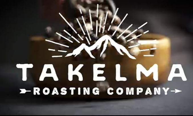 Takelma Roasting Co. Ground Anniversary Medium RoastBold and Intense Flavor 100% Arabica Beans Perfect for Espresso and Drip Coffee Makers 2 lbs.