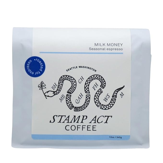 Milk Money - Roasted by Stamp Act - Freshly Ground Coffee - 2 Pound Bag
