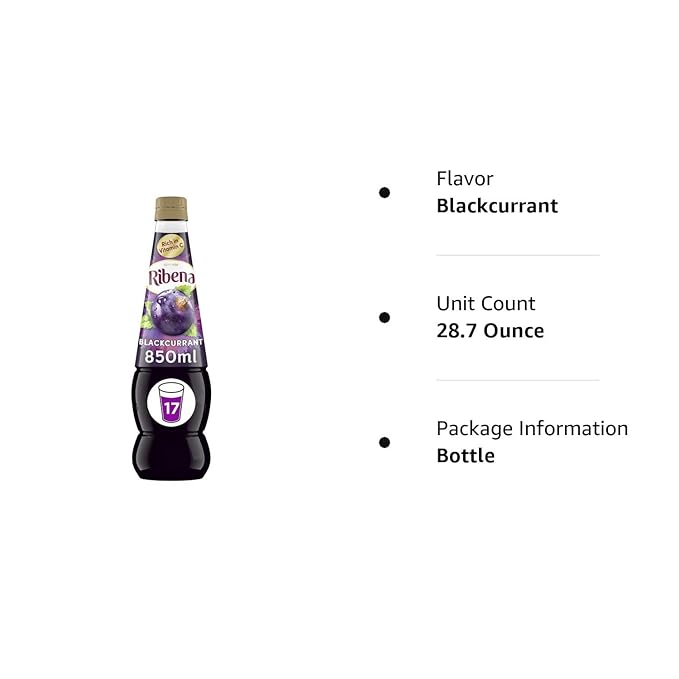 Ribena Black Current Concentrate 850 ml x 2